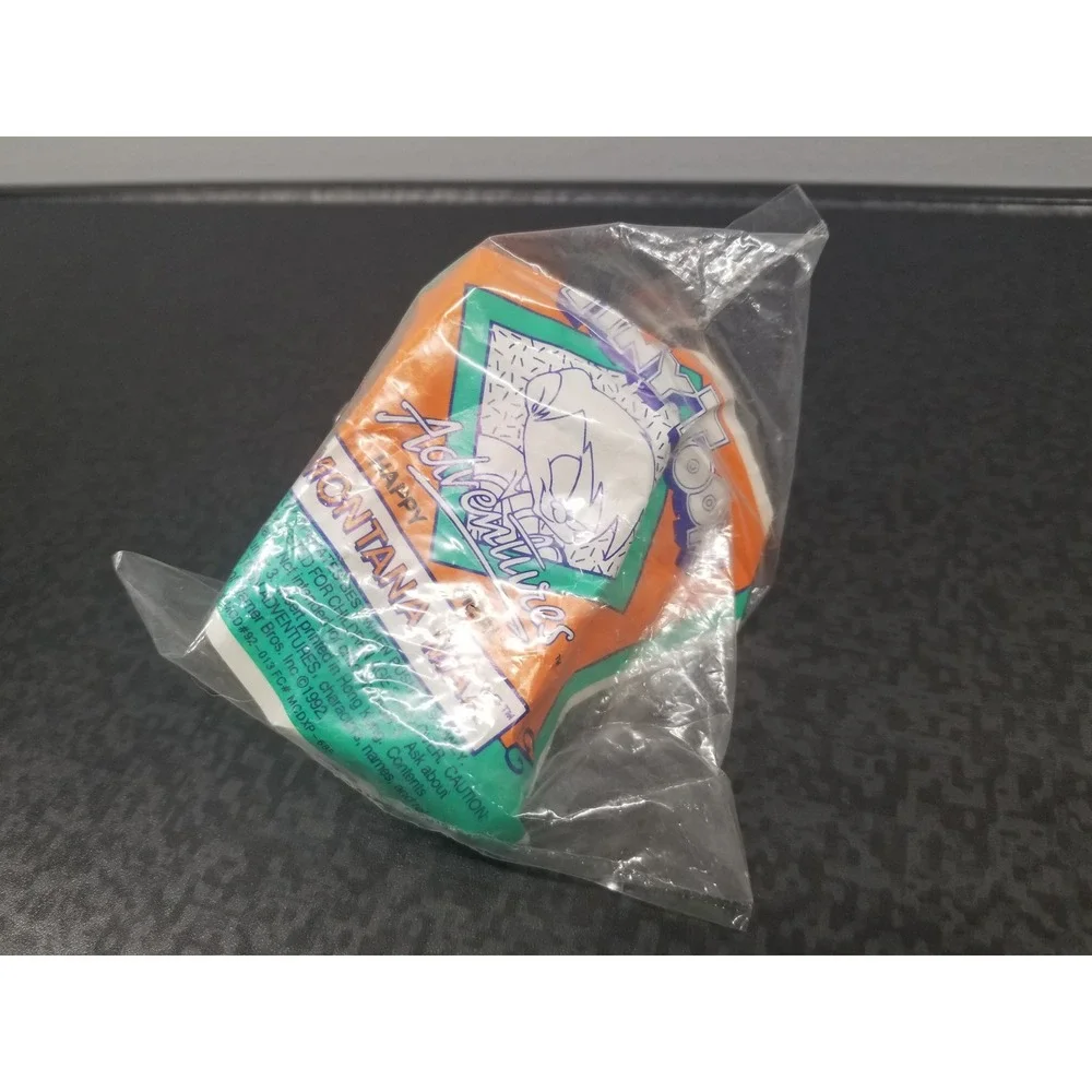 Vintage 1991 McDonalds Tiny Toon Adventures Montana Max Happy Meal Toy Sealed